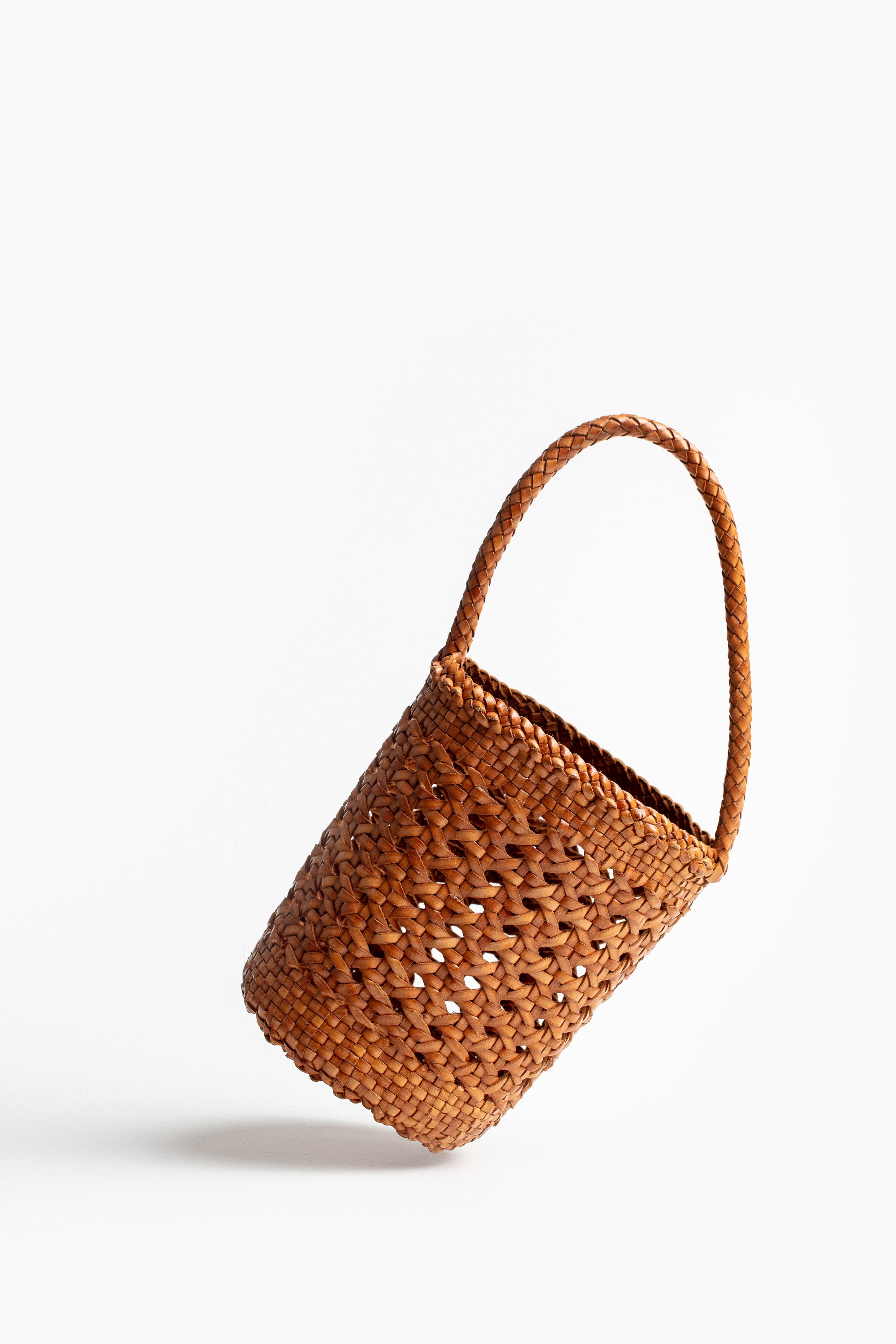 Basket Case Kerala Leather Carryall