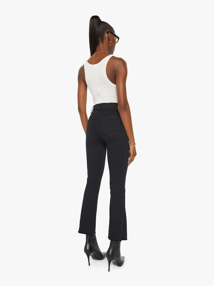 Once-on-never-off Straight Leg Pants in Black - hautemama