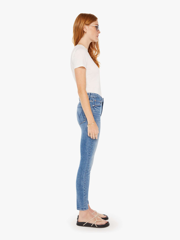 MOTHER The Looker Ankle Fray Jeans | Shopbop