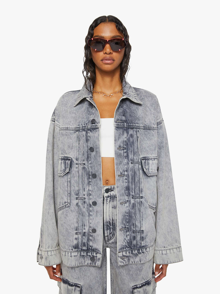 Big oversized jacket best sale