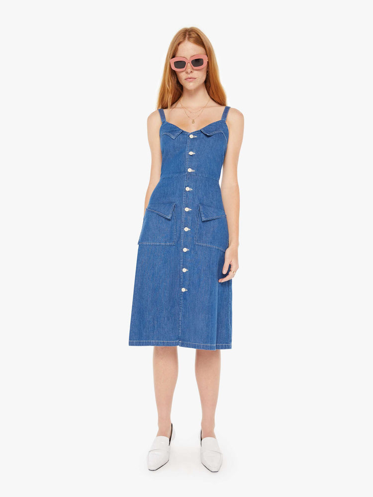 Buy online Blue Denim Full Leg Dungaree from western wear for Women by  Stylestone for ₹1150 at 50% off | 2024 Limeroad.com