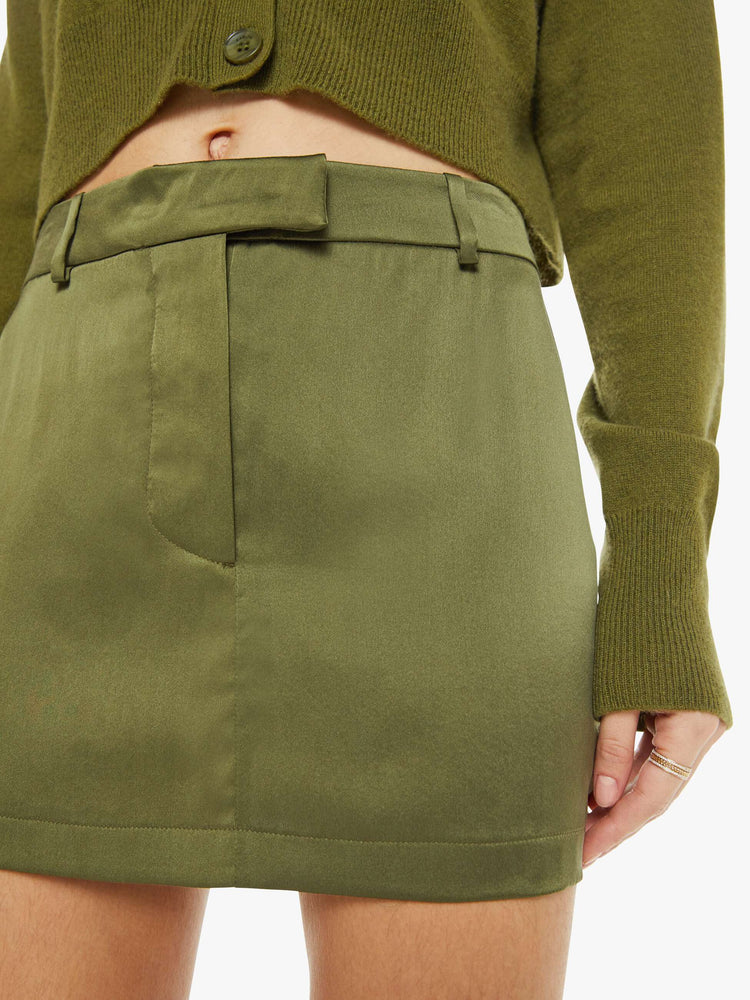 SABLYN Mora Mini Trouser Skirt - Olive