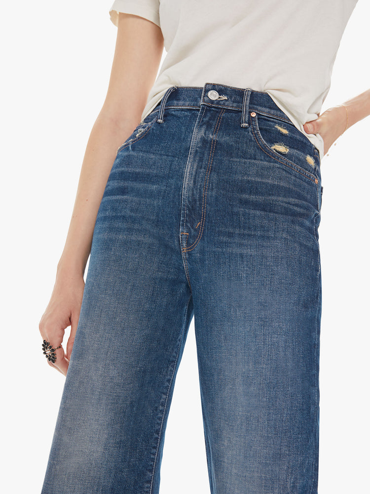 HIGH WAISTED TUNNEL VISION SNEAK - MILE HIGH | MOTHER DENIM