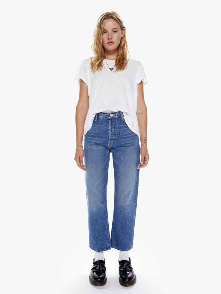 THE DITCHER CROP HIT THE GROUND RUNNING | MOTHER DENIM