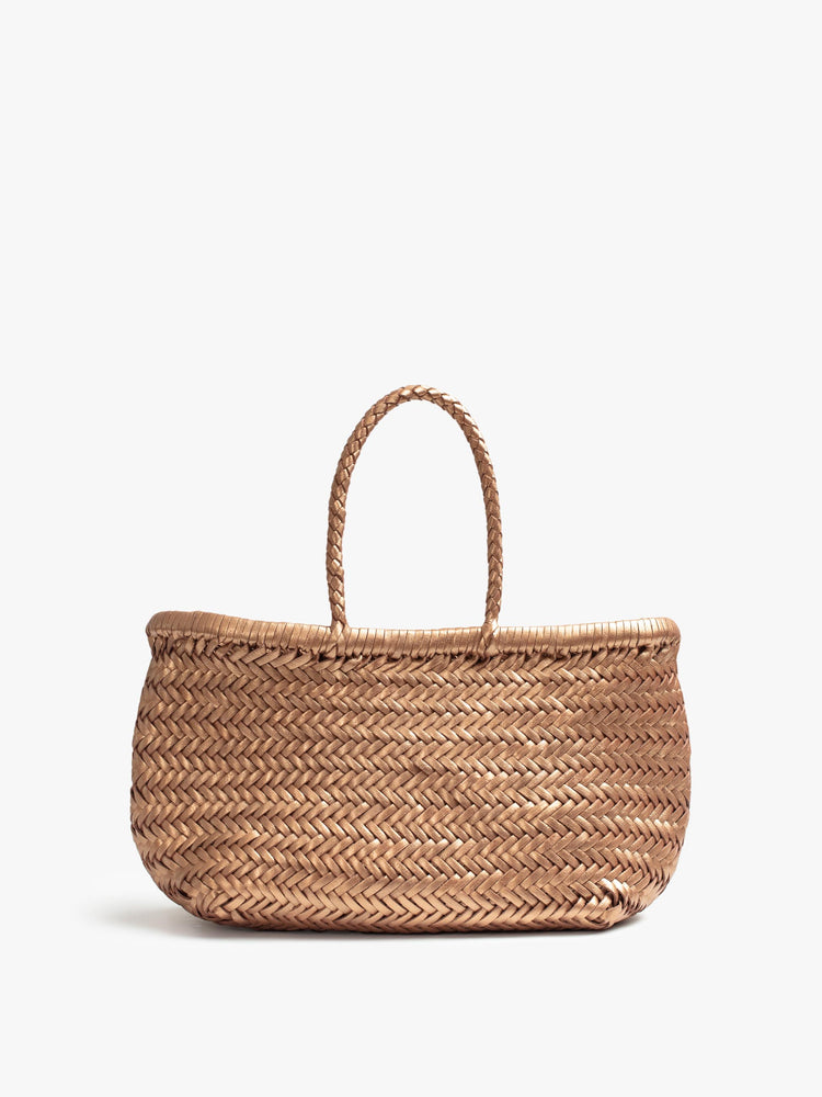 woven leather bags