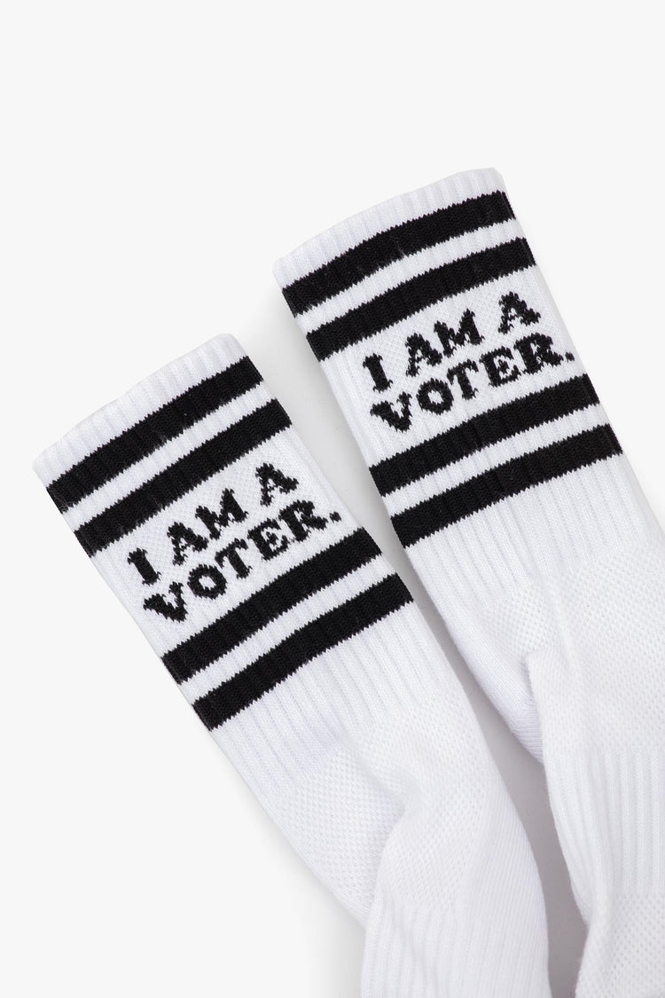 I am a Voter tube socks